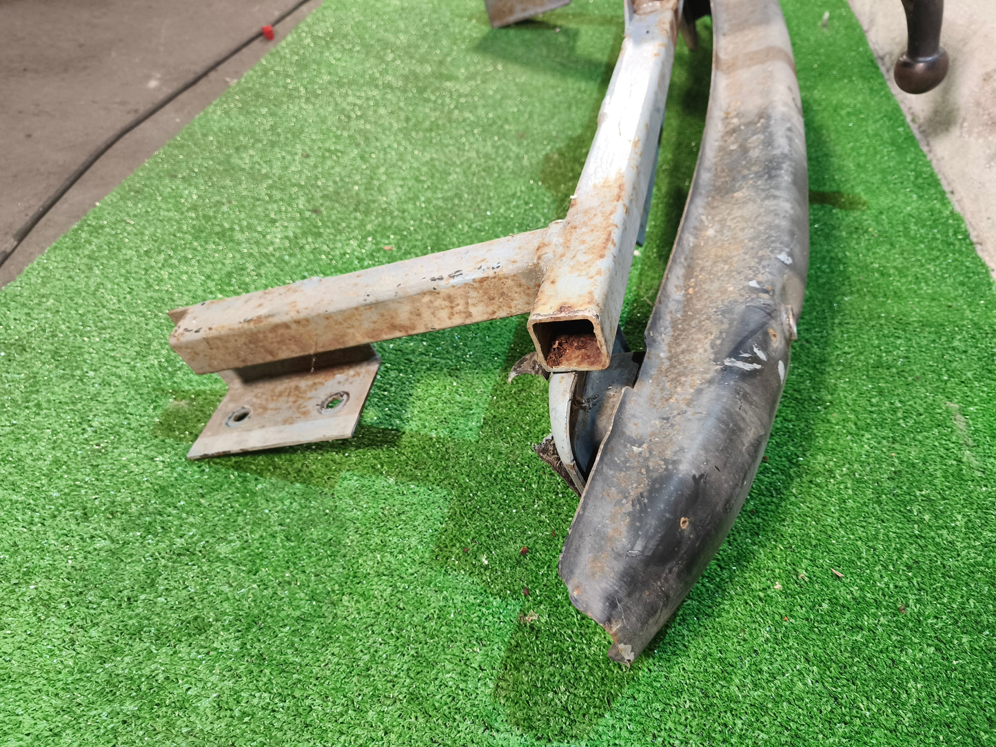 Bola de reboque com reforço do parachoque citroën c4