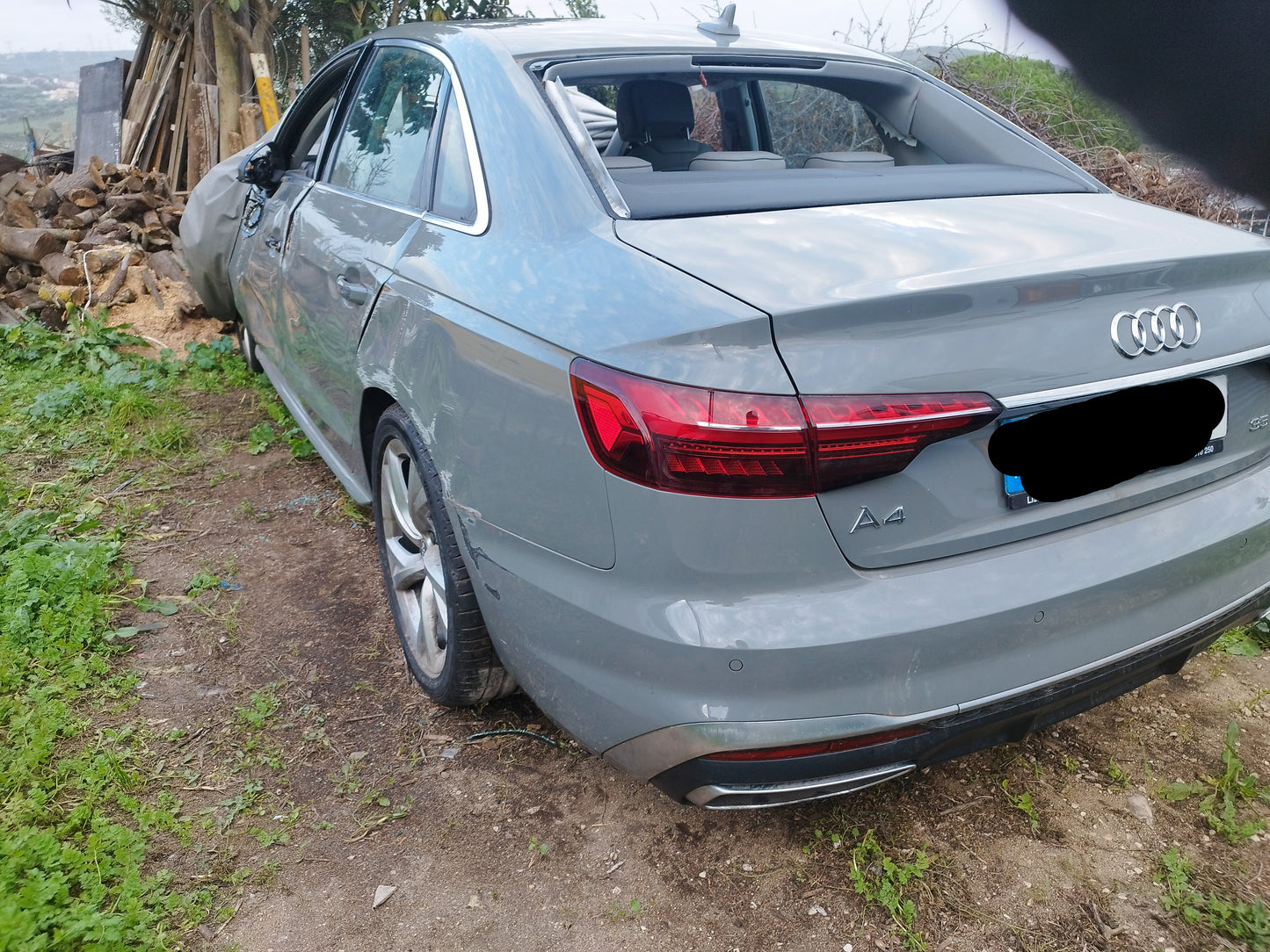 Traseira completa Audi A4 2020