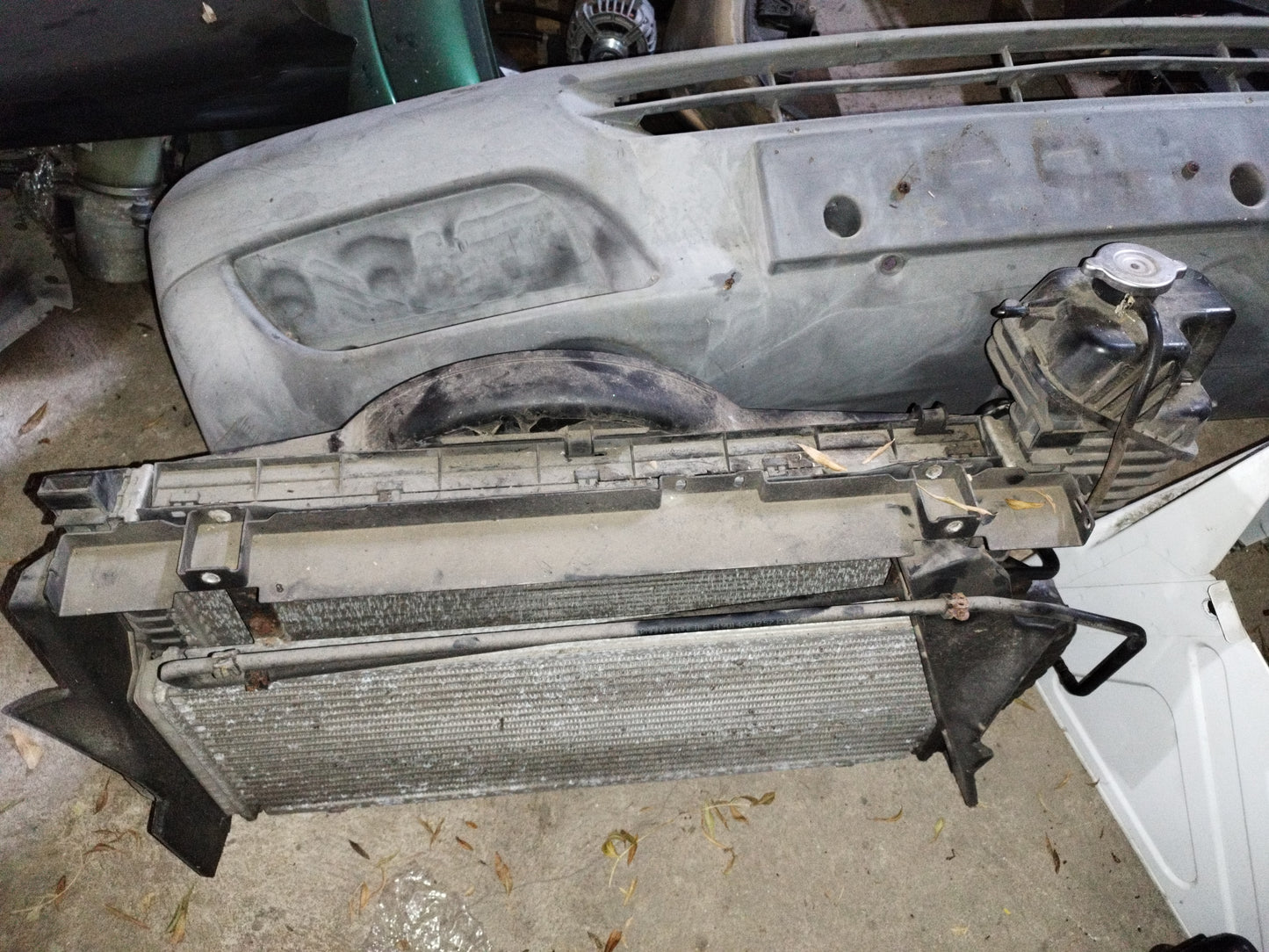 Kit frente sprinter, capo, radiadores, parachoque, faróis, grelha,