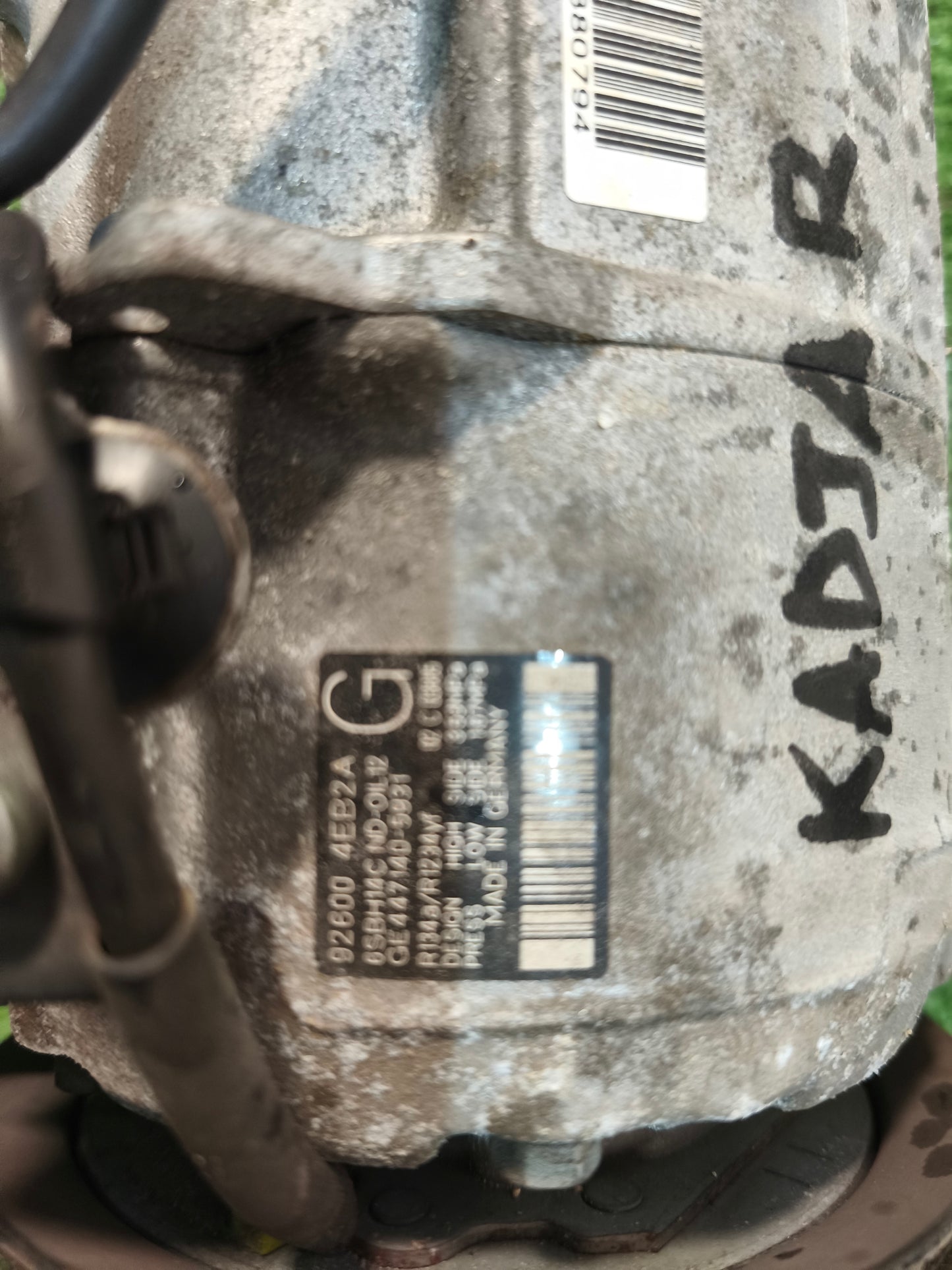 Compressor de ar condicionado para Renault kadjar
