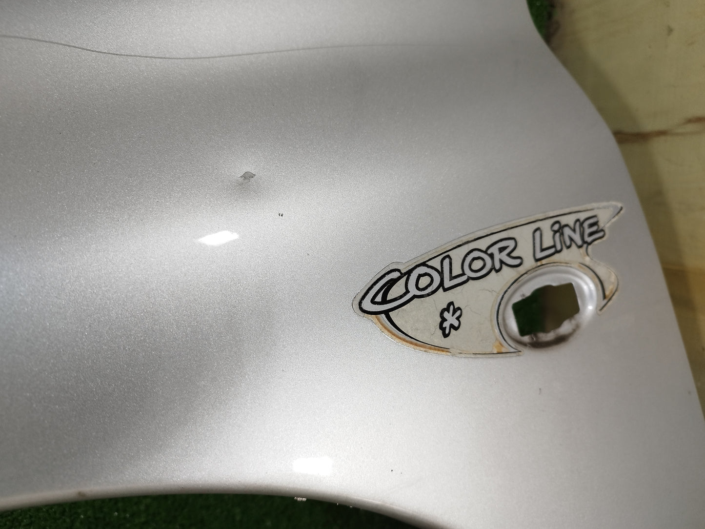 Guarda lamas esquerdo Peugeot 206 cinzento