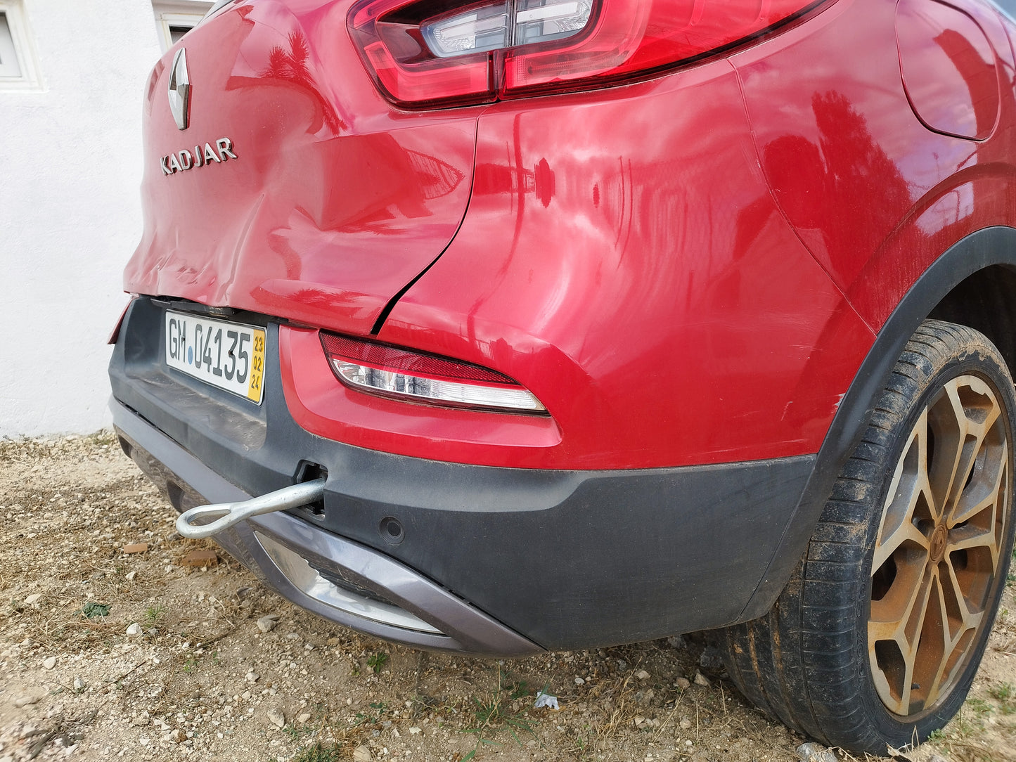 Porta da Mala (com danos) – Renault Kadjar 2019 1.5 DCI