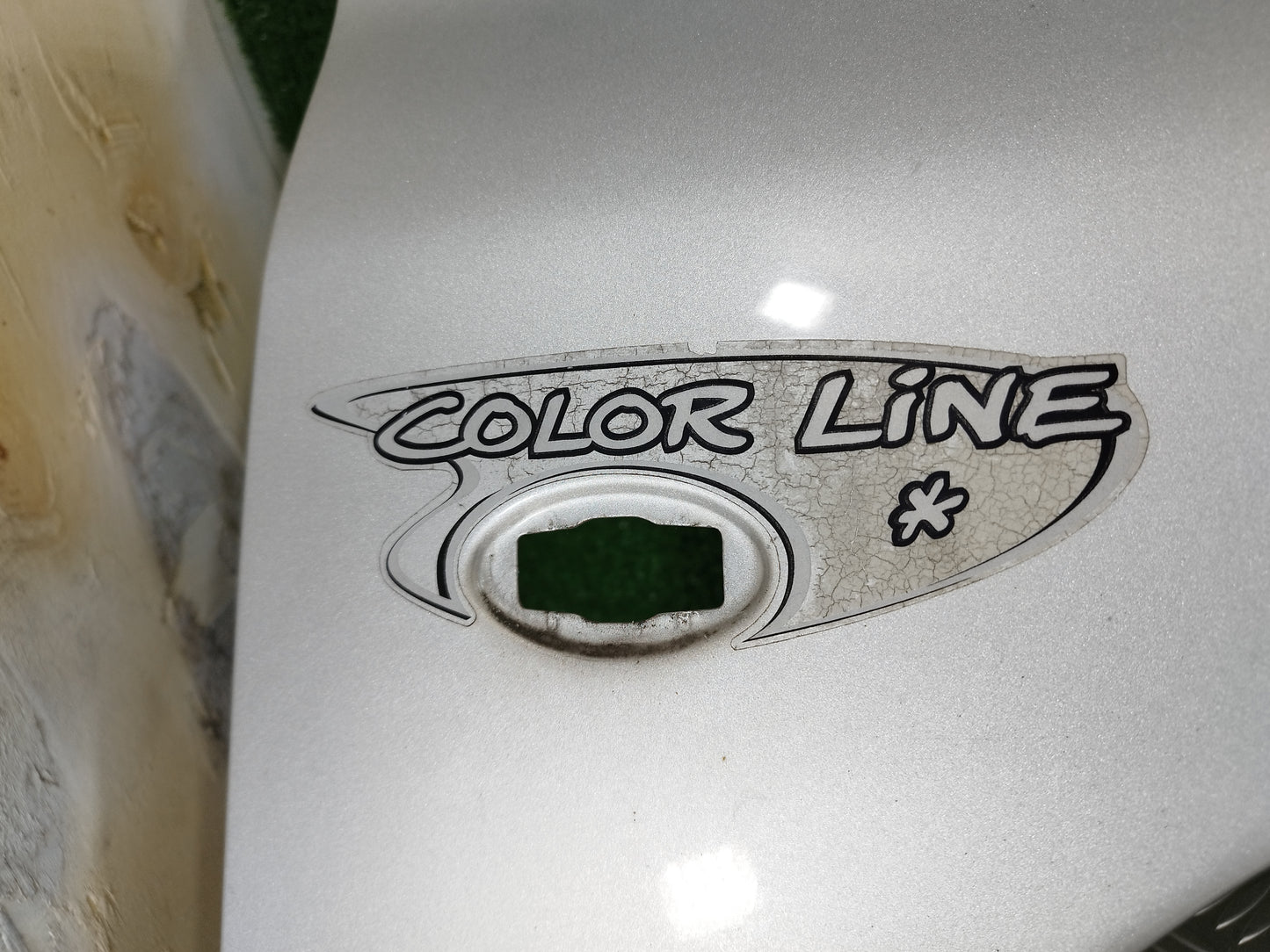 Guarda lamas direito Peugeot 206 cinzento