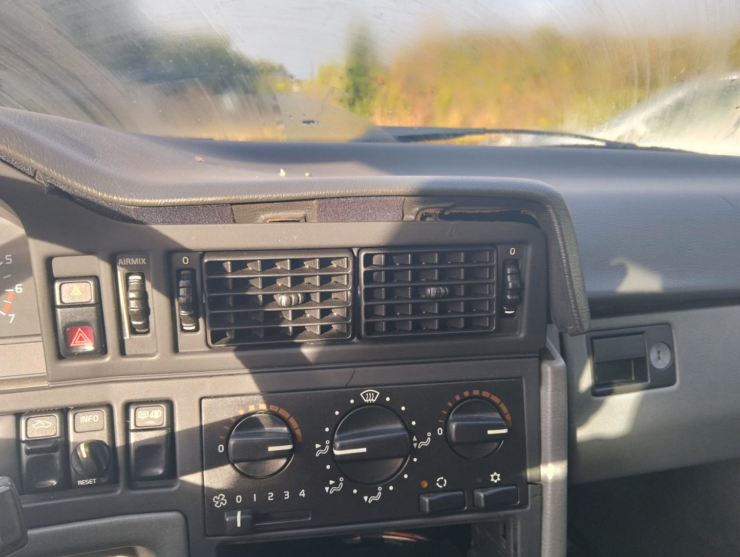 Painel de comando do A/C Volvo 850 GLE 1992 2.0