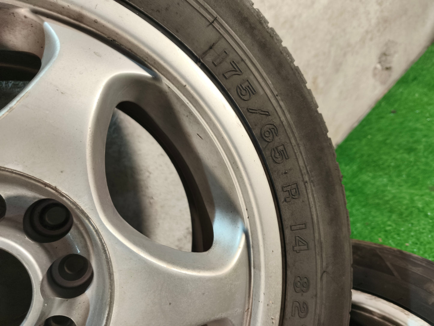 4 Jantes 14 4x100 Peugeot 206