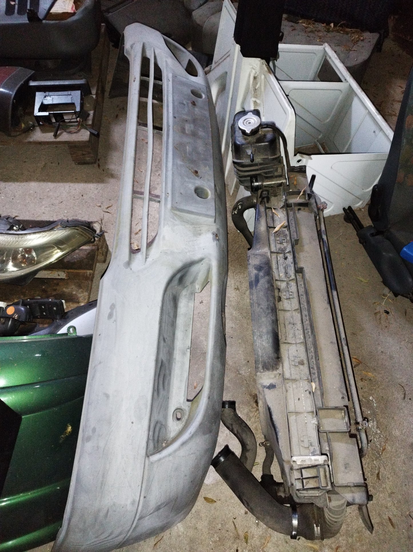 Kit frente sprinter, capo, radiadores, parachoque, faróis, grelha,